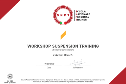 Suspension training
